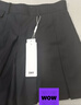 森馬（Semir）休閑褲女設(shè)計(jì)元?dú)馇纹ざ萄澩ㄇ邴}系夏易打理百褶裙褲101324125007 曬單實(shí)拍圖