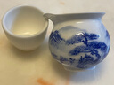末都景德鎮陶瓷分茶器茶海茶道配件勻杯耐熱手繪青花瓷山水公道杯家用 高山流水【180ml】 曬單實(shí)拍圖