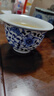 末都 景德鎮(zhèn)手繪青花瓷茶杯主人杯單個(gè)陶瓷茶具功夫茶杯品茗杯普洱杯 玉葉蓮（鈴鐺杯）禮盒裝 曬單實(shí)拍圖