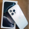 Apple/蘋果 iPhone 16 Pro 256GB 白色鈦金屬 雙卡雙待手機【贈送電信話費券】 曬單實拍圖