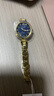 卡西歐（CASIO）手表女表女士小表盤指針表4522輕奢防水表女生七夕禮物送女友 SHS-4526G-2A 藍(lán)金手鏈?zhǔn)?太陽(yáng)能 曬單實(shí)拍圖