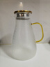 SUSHI CERAMICS耐熱玻璃壺水壺家用果汁壺水壺加厚錘紋貴妃壺1800ml 曬單實(shí)拍圖