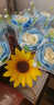 FANCYCHICins向日葵仿真花太陽(yáng)花塑料假花干花家居客廳餐桌花束擺 仿真向日葵/向陽(yáng)而生 單支向日葵15枝【45cm】() 曬單實(shí)拍圖