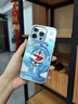 岡科【哆啦a夢】全包防摔適用蘋果16pro手機殼iphone15華為mate60簡約pura80保護套小米14三星S25磁吸 【電鍍銀】 iPhone16pro 曬單實拍圖