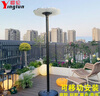 櫻倫太陽能燈庭院燈路燈戶外景觀露臺可移動別墅花園落地露營照明路燈 2.2米高可移動配52CM祥云燈具 曬單實拍圖