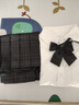 妙奕嘉jk制服jk套裝情侶禮物jk制服套jk制服學(xué)院風(fēng)JK制服JK百褶裙jk襯衫 白色短袖+碳灰短裙+領(lǐng)結【套裝】 S 曬單實(shí)拍圖