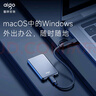 愛國者（aigo）1TB Type-c移動硬盤 USB3.2 520MB/s 移動固態(tài)硬盤 (PSSD) S7 手機(jī)直連筆記本電腦外接便攜硬盤 曬單實(shí)拍圖