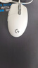 羅技（G） G102游戲鼠標(biāo)有線機(jī)械RGB輕量化小手電競(jìng)宏編程吃雞英雄聯(lián)盟 102白色二代+鼠標(biāo)墊 曬單實(shí)拍圖