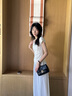 CinvaiKrose輕奢包包女包2025年新款女士斜挎包單肩鏈條包生日七夕情人節(jié)禮物 黑色Black【小號(hào)】送女友老婆走心 曬單實(shí)拍圖