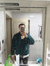 北面羊羔絨外套男秋冬戶外加厚保暖抓絨衣7W7I D7V/綠色 XL 曬單實(shí)拍圖