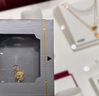 周大福狗年生肖光沙愛心小狗足金黃金吊墜(工費(fèi):160計(jì)價)EOF691 足金 約1.30g 曬單實(shí)拍圖