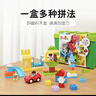 樂高（LEGO）【年糕媽媽同款】積木得寶10914 豪華繽紛桶大顆粒兒童玩具禮物 曬單實(shí)拍圖