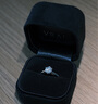 芮愛(ài)VRAI 典雅六爪圓鉆婚戒 美國(guó)培育鉆石戒指鉆戒求婚 CVD 鉑金戒托 鉑金托 D色/凈度VS 進(jìn)口&IGI雙證 1克拉 曬單實(shí)拍圖