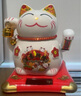 極度空間 招財(cái)貓?zhí)柲茏詣?dòng)搖手發(fā)財(cái)貓客廳擺件店鋪開業(yè)禮品喬遷禮物 曬單實(shí)拍圖
