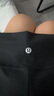 lululemon丨Throwback Still 女士運動長褲 亞洲版型 LW5FX9A 黑色 S 曬單實拍圖