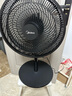 美的（Midea）電風(fēng)扇家用7葉落地扇搖頭電風(fēng)扇循臥室宿舍輕音風(fēng)扇臺式桌面小型風(fēng)扇臺地兩用升級款 黑色丨7葉臺地兩用 曬單實拍圖