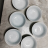 富玉陶瓷景德鎮(zhèn)高溫飯碗組合玲瓏瓷餐具家用2025新款 青釉玉牡丹飯碗6只裝 曬單實拍圖