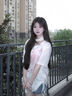 瑜尚臻品美式復古短袖t恤罩衫女甜美蝴蝶刺繡慵懶風破洞設計感寬松上衣 【杏色】M 曬單實拍圖