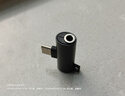 耳機轉(zhuǎn)接頭華為VIVO小米OPPO榮耀typec耳機二合一充電聽歌轉(zhuǎn)接頭樂視音頻轉(zhuǎn)接頭 二合一type-C耳機轉(zhuǎn)接頭 黑色1個 曬單實拍圖