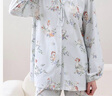 婧麒【森林通話系列】月子服春夏5-10月純天山棉產(chǎn)婦孕婦睡衣家居服 【純凈天山棉】莓莓鴨游 M 曬單實拍圖
