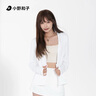小野和子寬松防曬衣女夏季外套戶外防紫外線冰絲防曬服 云紗白  均碼F 曬單實(shí)拍圖