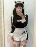 姬欲純欲夫妻調情睡衣攻速御姐后媽裙戰袍情趣內衣服夫妻刺激高檔女仆 【女仆制服】五穿露乳女仆 方便老公吃 均碼 （建議體重80-125斤） 曬單實(shí)拍圖
