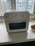 美的（Midea）【國家補貼】家用多功能空氣炸鍋電烤箱一體機 高效脫脂/可視化/循環(huán)熱風(fēng)免翻面 15L淺杏色PT1510 曬單實拍圖