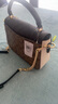 蔻馳（COACH）【官方授權(quán)店】蔻馳女包MARLIE復(fù)古翻蓋鏈條包郵差包送女友禮物 C1563IMNOX卡其色(越南) 曬單實(shí)拍圖