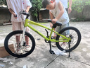 鳳凰兒童自行車3-6-8-10-12到15歲男女孩單車自行車2025新款單車 歐碧綠【單速輻條輪】99%裝+碟剎 20寸【建議身高130-150cm】 曬單實拍圖
