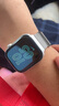 Apple/蘋果 Watch Series 10 智能手表GPS款46毫米銀色鋁金屬表殼青云色回環(huán)式運(yùn)動(dòng)表帶MX243CH/B 曬單實(shí)拍圖