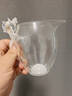 晶焱五福銀珠龍玻璃公道杯足銀祥瑞系列高端輕奢茶具收藏父親節禮物 【五福銀珠】白龍公道杯+可選編號 曬單實(shí)拍圖