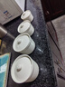 邁卡倫（MAIKALUN）純白酒店陶瓷燉湯杯隔水魚翅燕窩盅湯盅沙縣燉盅甜品點(diǎn)心碗 燉盅4英寸 曬單實(shí)拍圖