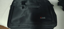 雅杰公文包男帆布手提電腦包商務(wù)防水牛津斜挎工作大容量辦公業(yè)務(wù)文件 黑色 中號（寬40*高30*厚11） 曬單實(shí)拍圖