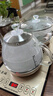 益茶福全自動(dòng)上水電熱水壺底部上水嵌入式茶臺(tái)功夫茶燒水壺飲水燒水一體機(jī)抽水玻璃煮茶壺保溫泡茶壺 SQ-008金色玻璃套裝 1L 曬單實(shí)拍圖
