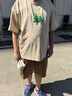 小豬托尼男童套裝夏季兒童套裝涼感休閑兩件套青少年中大童大碼童裝 曬單實(shí)拍圖