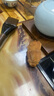 小木緣生 太行崖柏木雕白菜文玩手把件紅油陳化料木質百財高密高油性 百財A款3.9*6.9cm 曬單實拍圖