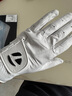 Taylormade泰勒梅官方高爾夫手套配件2025新款男士golf舒適防滑耐磨透氣手套 N38561 白色 羊皮材質(zhì) 24 曬單實拍圖
