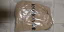 羅蒙（ROMON）高端亞麻褲藏青色棉麻褲子寬松直筒褲夏季薄款苧麻長褲男士休閑褲 卡其色 XL 建議115-130斤 曬單實拍圖