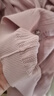 德瑪納（dme）【淑女雙曲冰麻開衫】夏季v領短袖針織衫女上衣 曬單實拍圖