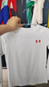 安德瑪（Under Armour）兒童長(cháng)袖T恤男童衣服套頭衫圓領(lǐng)衛衣上衣243124169 白色 130cm  曬單實(shí)拍圖
