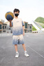 迪士尼寶寶男童夏裝套裝2025新款兒童裝酷帥氣夏季運(yùn)動(dòng)男孩中大童薄款夏款潮 卡其色套裝 160 建議150-160cm 曬單實(shí)拍圖