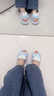 沐霓夏季涼拖鞋女蝴蝶結(jié)少女心防滑厚底踩屎感eva一體成型居家浴室拖 天藍(lán)色 38-39 適合37-38腳穿 曬單實(shí)拍圖