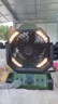 SYOURAN戶外露營風(fēng)扇充電風(fēng)扇超長續(xù)航大風(fēng)力野外帳篷垂釣魚大容量鋰電池宿舍用桌面充電寶三合一無線便攜 軍綠色【2萬毫安/搖頭定時/照明/充電寶】多用途 曬單實(shí)拍圖