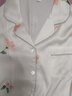 Virginia's Dreams真絲睡衣女春夏季短袖長(zhǎng)褲可外穿家居服三件套禮盒裝送閨蜜禮物 芍藥花（長(zhǎng)袖+長(zhǎng)褲） M 【推薦100-120斤】 曬單實(shí)拍圖