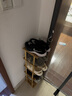 全品屋楠竹鞋架簡易門口入戶柜多層家用宿舍小置物架子收納多功能儲物盒 曬單實拍圖