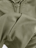 名創(chuàng)優(yōu)品（MINISO）300g重磅連帽衛(wèi)衣男開衫衣服春秋高級感山系復古oversize大碼外套 棕櫚綠 常規(guī) XL 180(不起球 不掉色) 曬單實拍圖