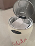 嘉佰特（JABERT） 智能垃圾桶可口可樂易拉罐垃圾桶客廳家用歐式電動(dòng)自動(dòng)翻蓋感應(yīng) 9L米白色-電池款（9Y） 曬單實(shí)拍圖