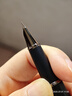 君子劍/士系列/鋼筆高檔高端男士商務(wù)輕奢成人練字特細重手感金屬筆桿男士商務(wù)禮盒隱士謀士明尖暗尖鋼筆 隱士暗尖（磨砂黑） EF0.4mm 曬單實(shí)拍圖