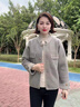 俞兆林（YUZHAOLIN）2025新款媽媽秋裝短外套中老年女人洋氣呢子開衫春秋冬季毛衣套裝 FFN556 駝色 【外套】 2XL 【建議110-120】 曬單實(shí)拍圖