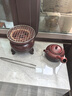 南莑圍爐煮茶家用室內(nèi)耐高溫碳爐戶外煮茶壺復(fù)古中式炭爐燒水壺煮茶器 漢鼎爐+元寶壺500ml 曬單實(shí)拍圖